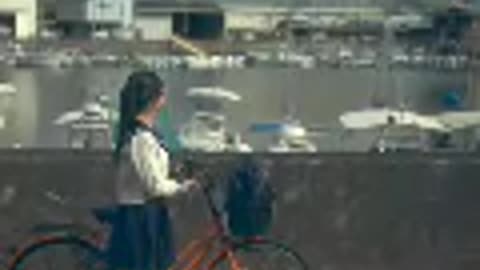 STROLLING BY THE RIVER! Cute Korean Girl Enjoys a Peaceful Walk