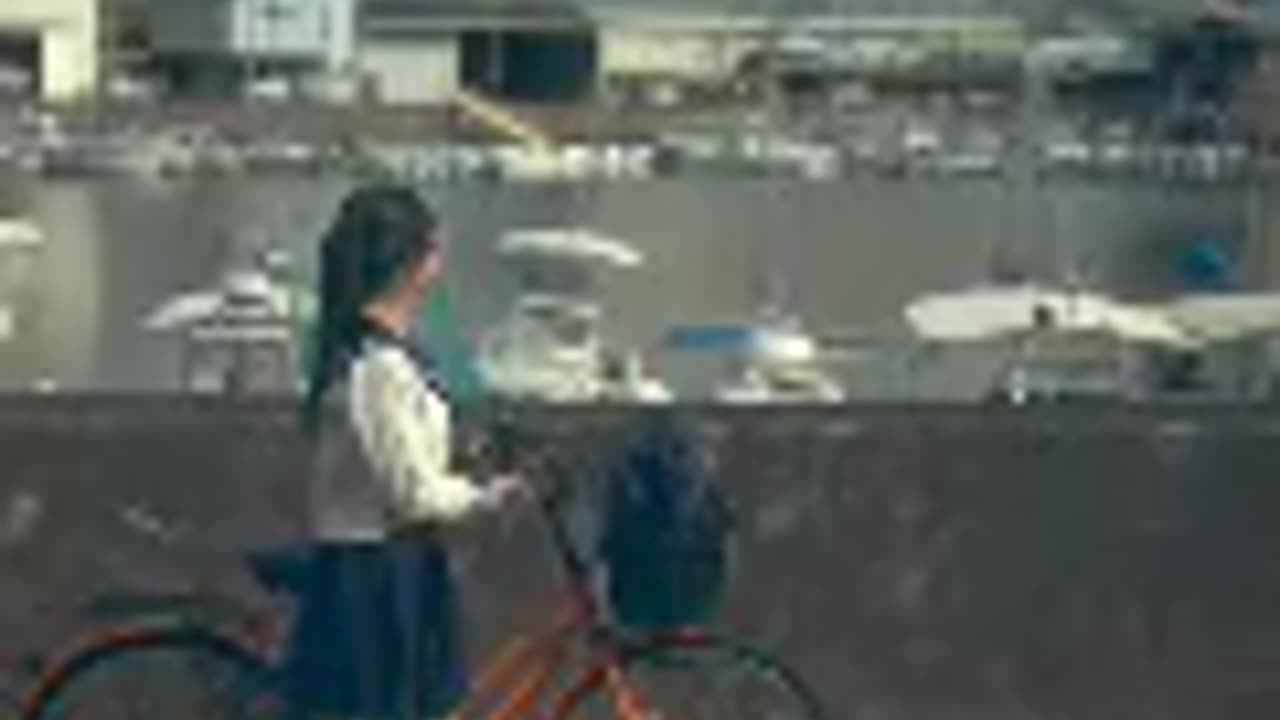 STROLLING BY THE RIVER! Cute Korean Girl Enjoys a Peaceful Walk