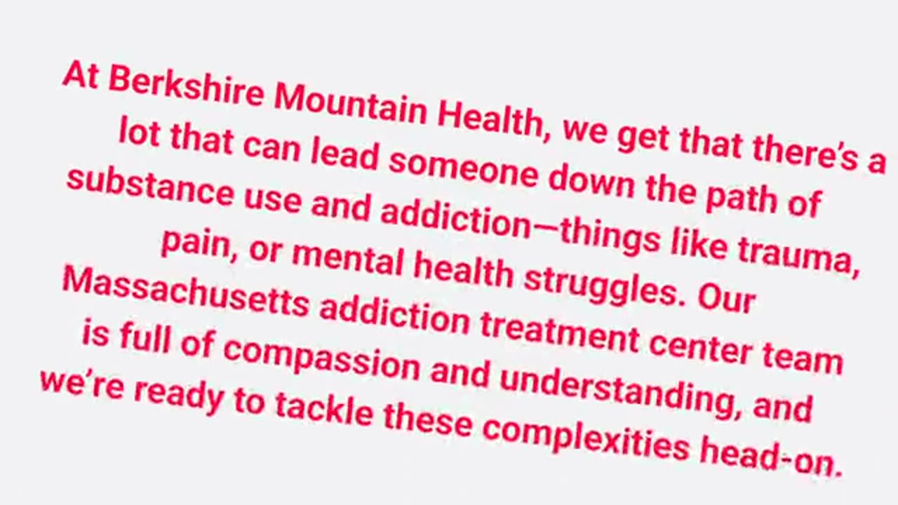 Berkshire Mountain Health - Your Trusted Addiction Treatment Center in Berkshire, MA