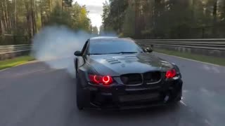 BMW drifting