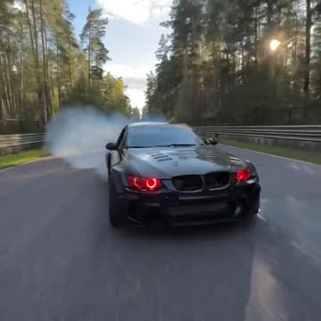 BMW drifting