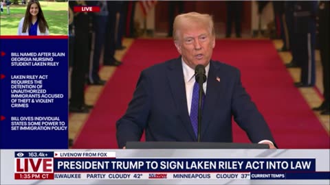 President Trump Signs Laken Riley Act Into Law