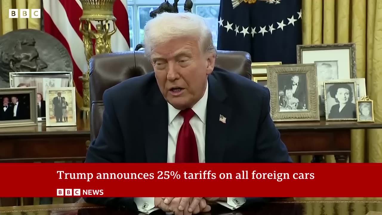 BBC NEWS Report donal trump