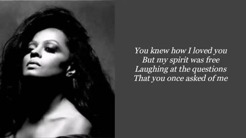 DO YOU KNOW WHERE YOU'RE GOING TO? | DIANA ROSS | AUDIO SONG LYRICS.