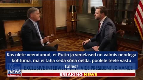 J.D. Vance: Viime selle asja rahuliku lahenduseni
