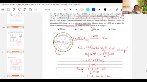 TOÁN HÌNH BUỔI 26 TỔNG ÔN HHKG KHỐI CHÓP, LT VÀ CÁC BÀI TOÁN LIÊN QUAN, TÔNG HỢP HÌNH HỌC OXYZ mp4