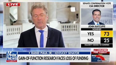 RAND PAUL: “HISTORY WILL JUDGE DR. FAUCI HARSHLY”