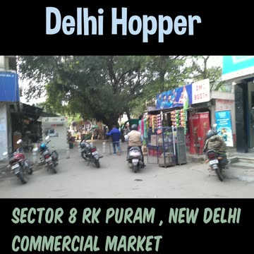 Strolling through the lively streets of Sector 8, RK Puram, South Delhi 🌳🏙️