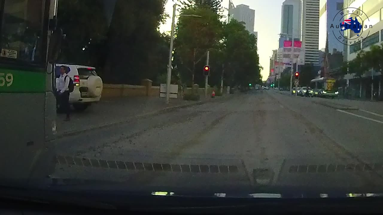 Interesting way to run a red light