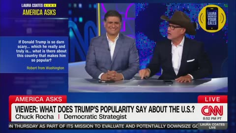 Democrat strategist tells CNN that Trump is winning because he sounds like a 1990s Democrat: