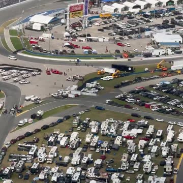 The view from above! DAYTONA 500.