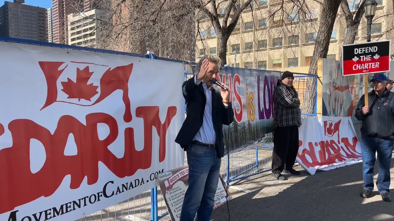 Freedom Rally, Calgary, Canada, March 1, 2025 - with Pastor Artur Pawlowski