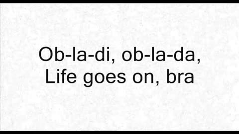 Marmalade - Obladi Oblada ( lyrics).