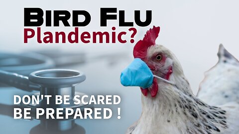 Bird Flu the Next Plandemic? Get Prepared, Don't Delay
