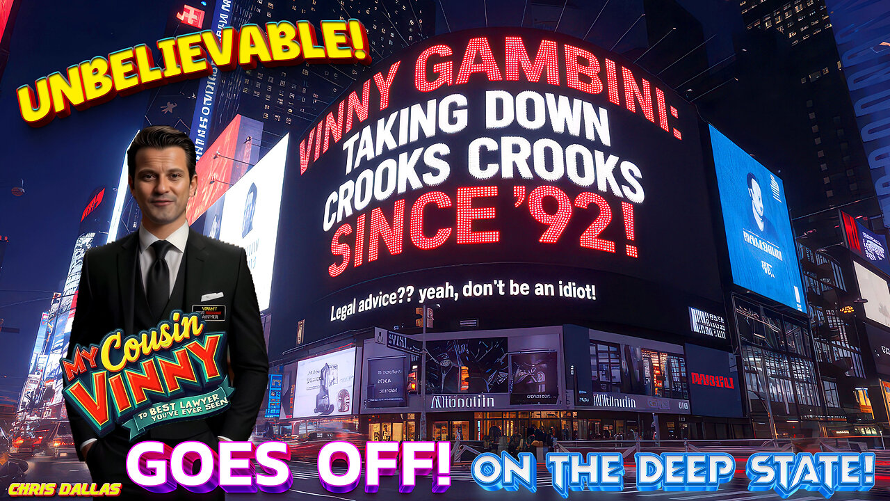 My Cousin Vinny DESTROYS the Deep State Freak Show! Vinny UNLEASHES on the Swamp’s DIRTY Secrets!