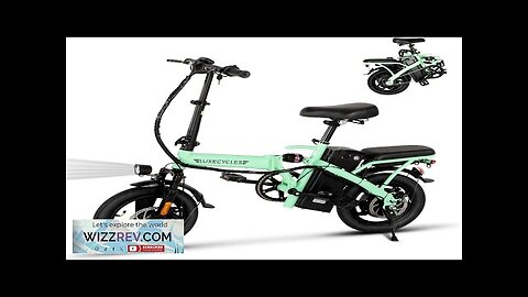 LET'S CAMP Electric Bike Foldable 14”/20" Tire 500W/1000W Peak Motor 20Mph/28Mph Folding Review