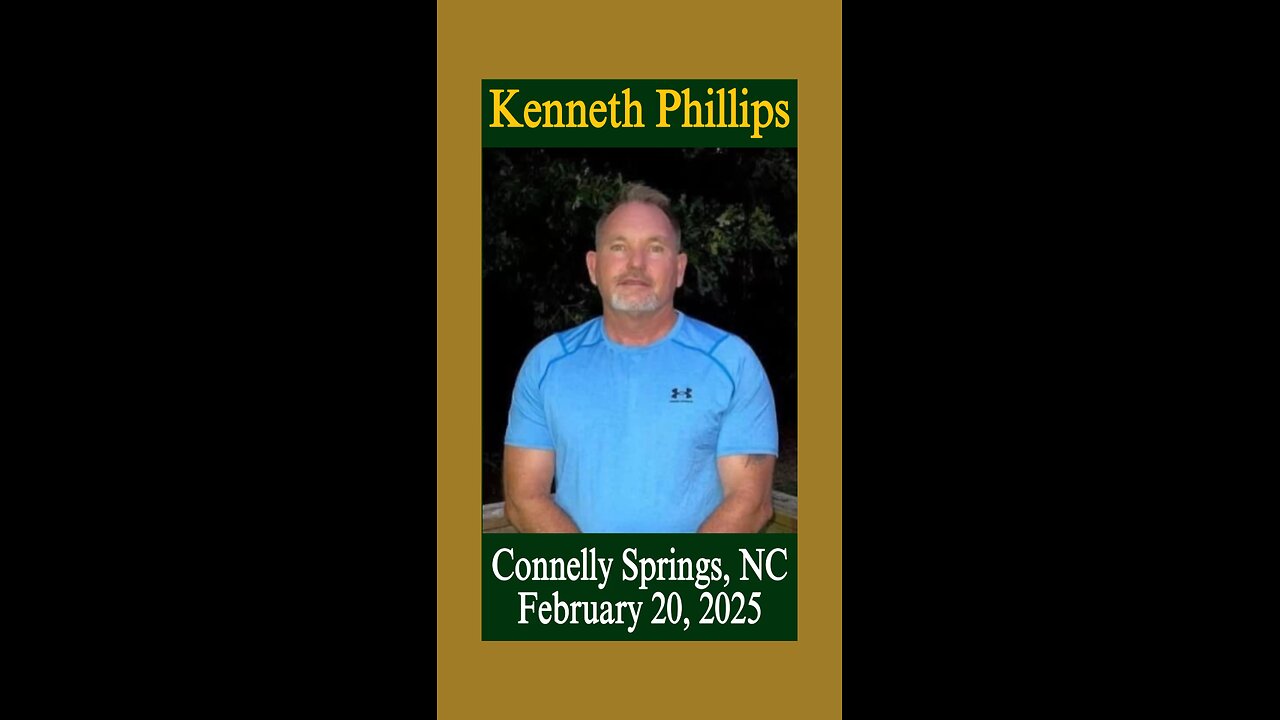 Kenneth Phillips missing from Connelly Springs, NC