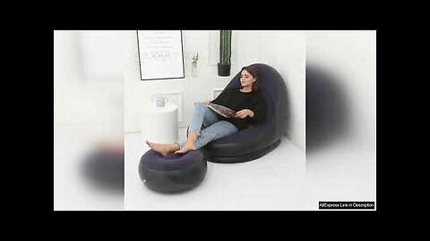 Lazy BeanBag Sofas Cover Chair No Filler Lounger Seat Bean Bag Pouf Review