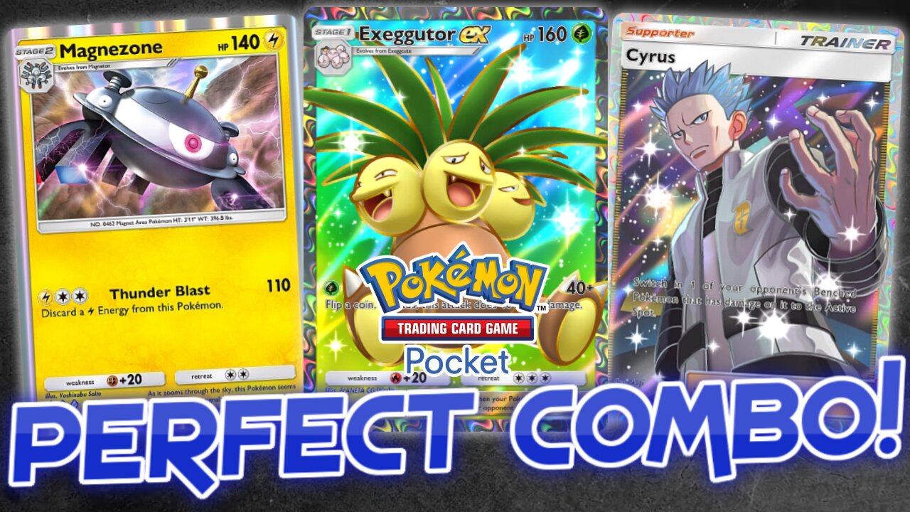 Exeggutor ex is CRACKED with Magnezone in TCG Pocket!