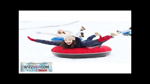 Heavy Duty Inflatable Snow Tube Hard Bottom Sledge Sled With Rubber Review