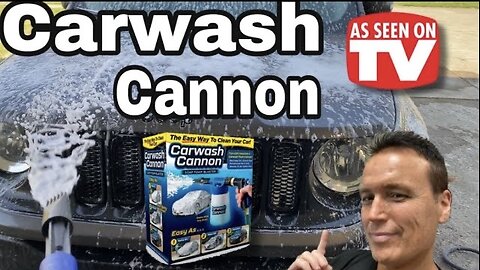 Carwash Cannon Review- As Seen On TV