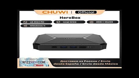 CHUWI HeroBox Intel Celeron N100 Mini PC Up To 2.7GHz Mini PCs Review