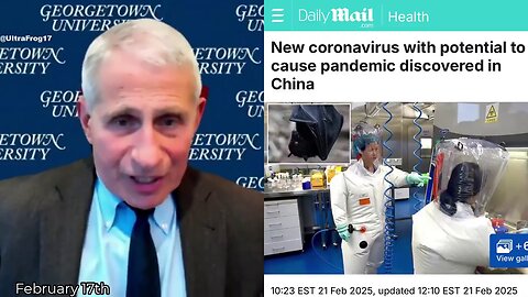 A few days ago, Doctor Fauci said his | "worst nightmare is the evolution of a brand new virus."