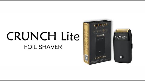 Supreme Trimmer Crunch Lite Foil Shaver