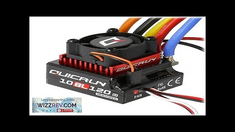 Hobbywing QUICRUN 10BL120 Sensored 120A 2-3S Lipo Speed Brushless ESC For 1/10 Review