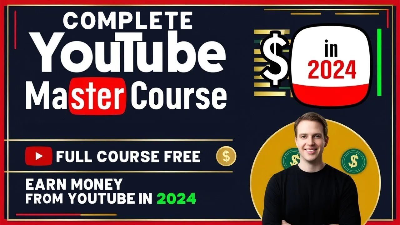 Complete YouTube Master Course - Full Course [FREE] - Earn Money From YouTube in 2025