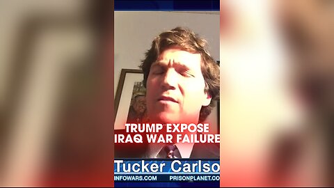 Alex Jones & Tucker Carlson: Trump Was The Only Republican To Call Out Iraq War Failure - 12/9/15