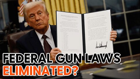 Did Trump’s Executive Order Just Eliminate Federal Gun Laws?