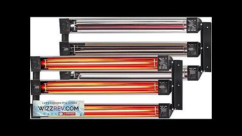 VEVOR Paint Curing Lamp 2 Set 3000W Quick Drying 110V 47.2x39.3 sq.inch Review