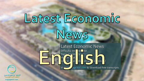 Latest Economic News: English