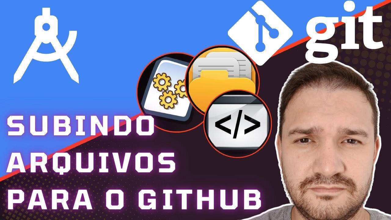 #GIT no Android Studio - CONFIGURAÇÃO INICIAL: Gerenciando versões com Git e subindo para GitHub