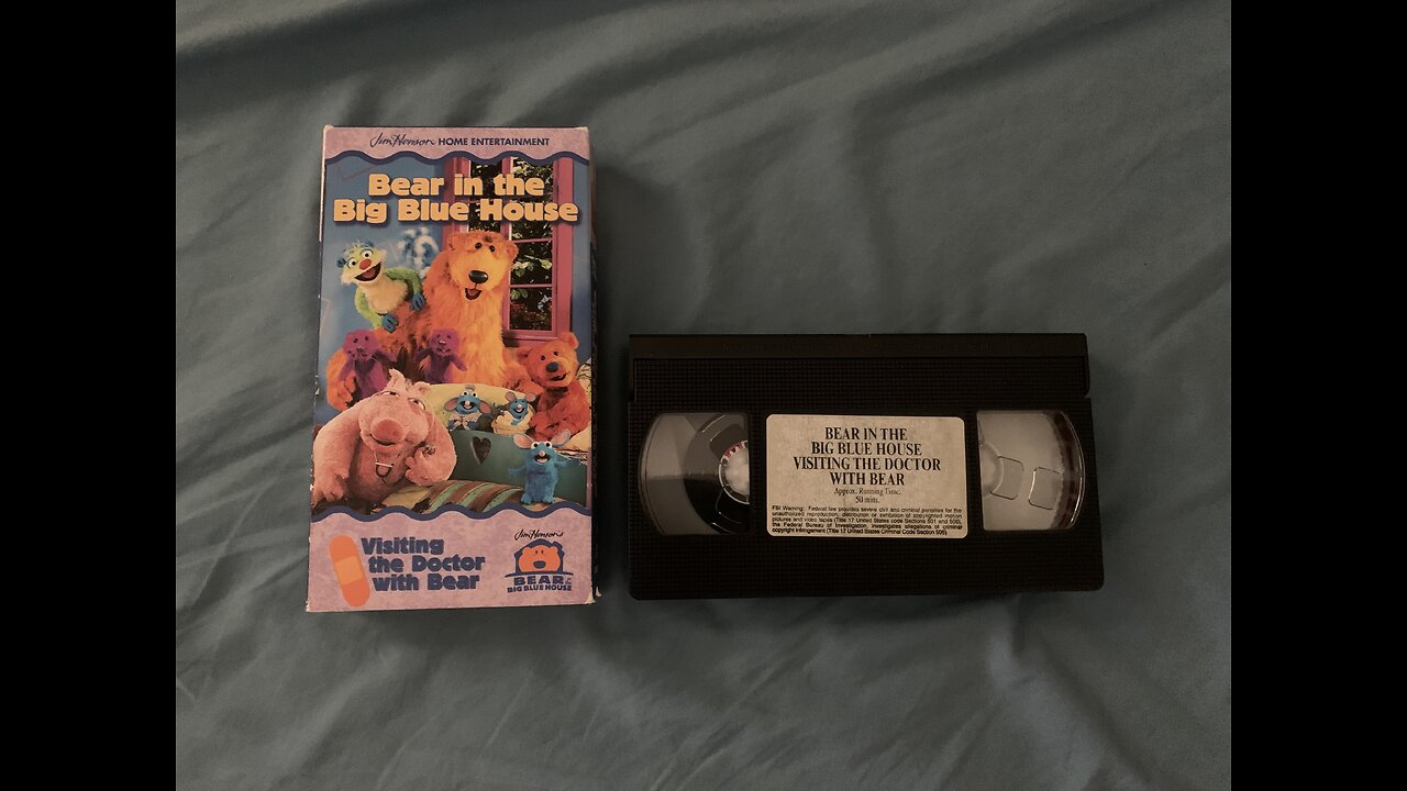 Bear in the Big Blue House: Visiting the Doctor with Bear (2001 AVON VHS)