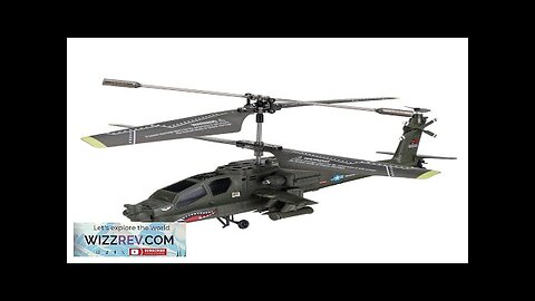 SYMA S109G 3.5CH Beast RC Helicopter RTF AH-64 Military Model Kids Toy Review