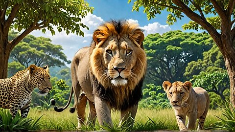 African wildlife animals