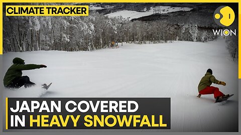 Heavy Snowfall Hits Japan As Skiers And Snowboarders Flock To Mt. Isola For Winter Adventure | WION