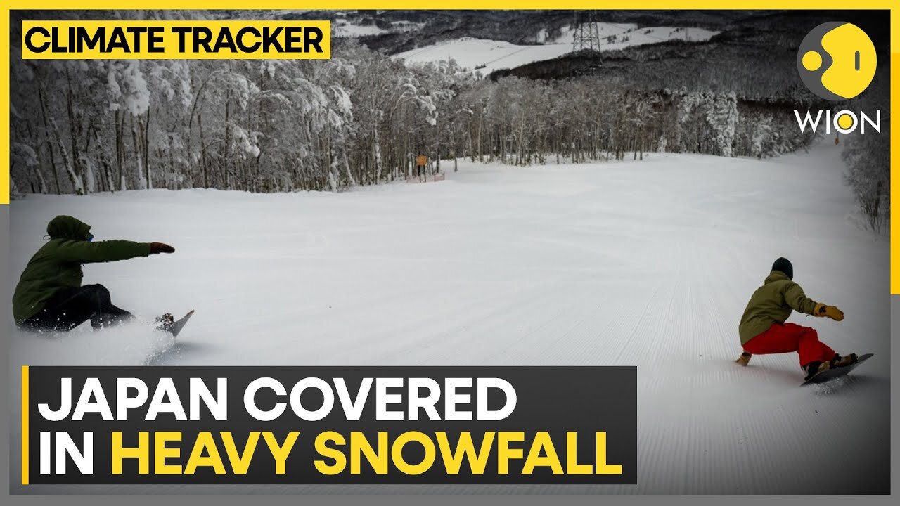 Heavy Snowfall Hits Japan As Skiers And Snowboarders Flock To Mt. Isola For Winter Adventure | WION