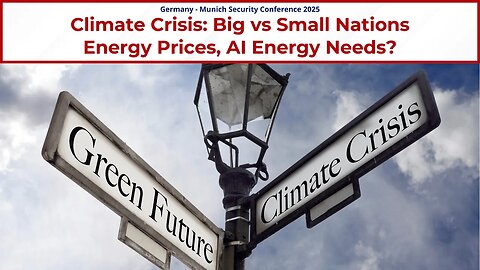 Climate Crisis: Big vs Small Nations | Energy Prices, AI Energy Needs | Fiji, Germany, USA |MSC 2025