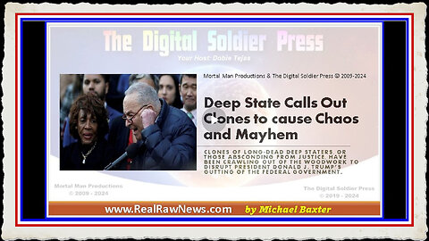 The Deep State Calls Out their Clones to cause Chaos Mayhem