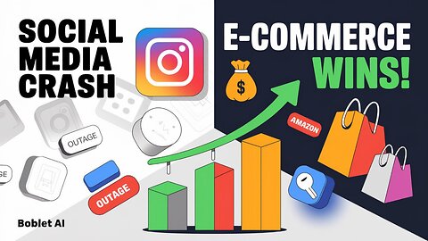 "Instagram and Facebook outage sparks 6% surge in e-commerce app usage: Bobble AI report 📈💰 "