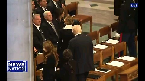 Karen Pence showed no grace or dignity at Carters funeral. Childish behavior.