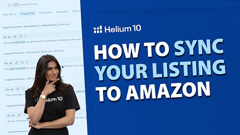 How to Sync Your Listing to Amazon | Listing Builder Pro Training