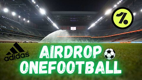 TUTORIAL AIRDROP ONEFOOTBALL! (ATÉ A ADIDAS INVESTIU, 307 MILHÕES USD RAISED)