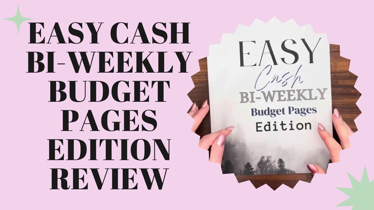 Easy Cash Bi-weekly Budget Pages Edition by @Beautifulmeandyou REVIEW