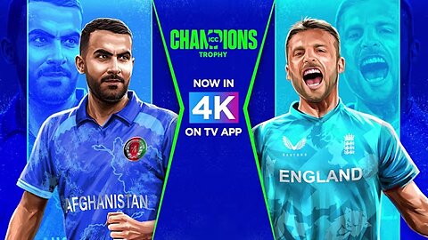 LIVE | AFG vs ENG | Match No.8 | ICC Champions Trophy 2025 Pakistan