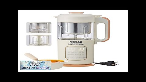 VEVOR Baby Food Maker 500W Baby Food Processor with 300 ml Glass Review