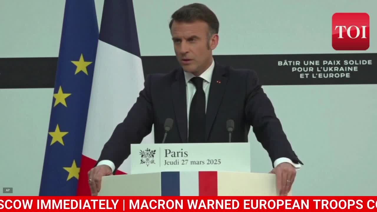 LIVE | Macron DARES Putin, REJECTS Trump-Brokered Peace Deal In Ukraine | Zelensky | Trump News
